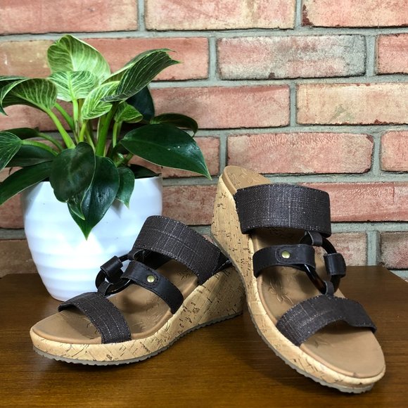 Skechers Shoes - New Vegan Skechers Sail Away Wedge Sandals
